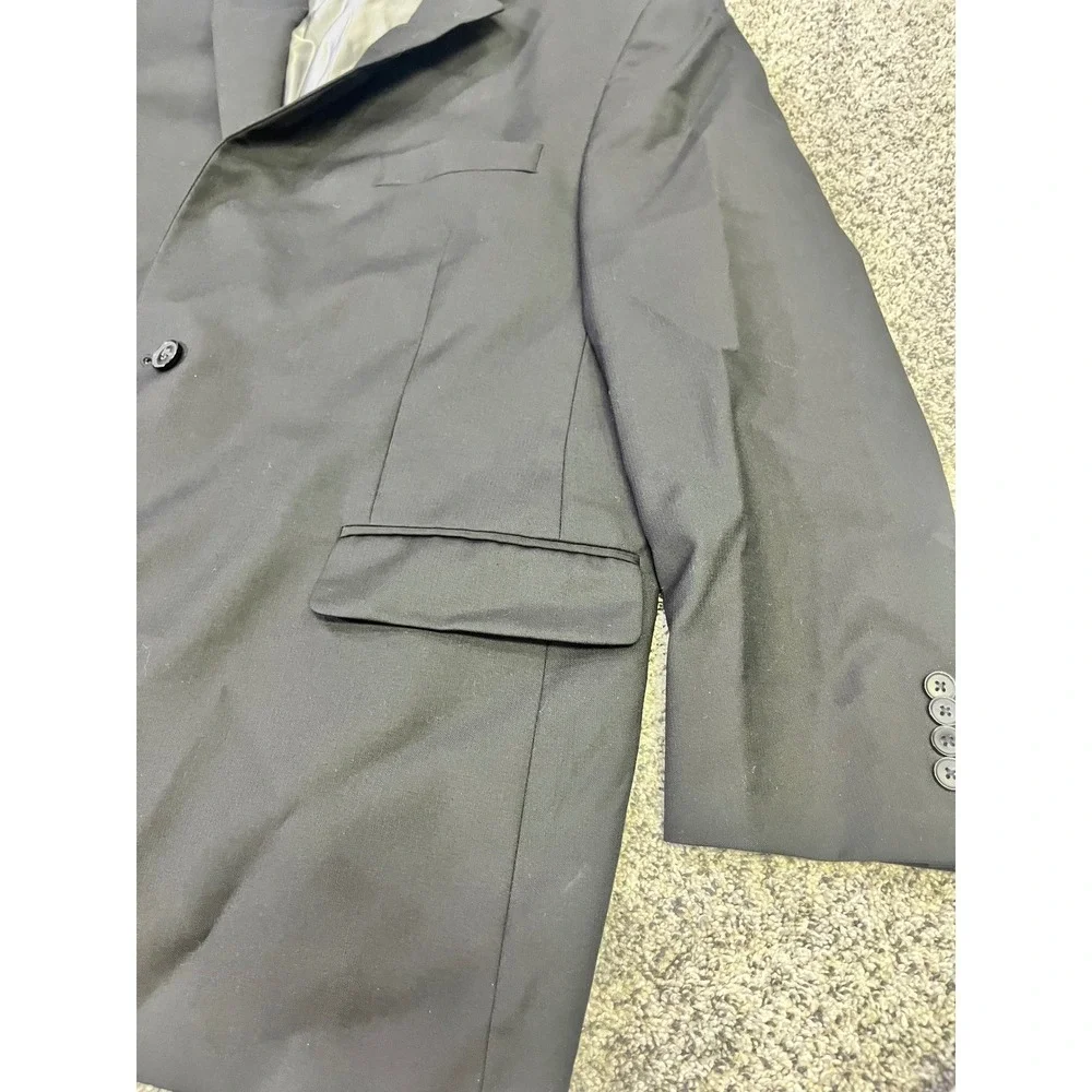 Peter Millar‎ Men's Black Blazer Jacket Business Casual Formal Suit Coat 44R